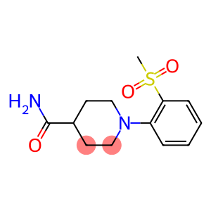 1-[2-(Methylsulphonyl)phenyl]piperidine-4-carboxamide