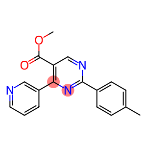 methyl 2-(4-methylphenyl)-4-(3-pyridinyl)-5-pyrimidinecarboxylate