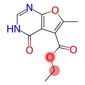 6-METHYL-4-OXO-3,4-DIHYDRO-FURO[2,3-D]PYRIMIDINE-5-CARBOXYLIC ACID ETHYL ESTER