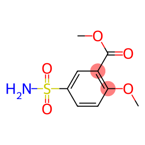 methyl-5-sulphamoyl-2-methoxybenzoate