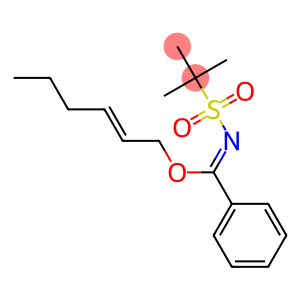 2-METHYL-PROPANE-2-SULFONIC ACID HEX-2-ENYLOXY-PHENYL-METHYLENEAMIDE