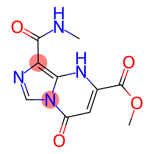 METHYL 8-[(METHYLAMINO)CARBONYL]-4-OXO-1,4-DIHYDROIMIDAZO[1,5-A]PYRIMIDINE-2-CARBOXYLATE