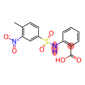 2-(4-METHYL-3-NITRO-BENZENESULFONYLAMINO)-BENZOIC ACID