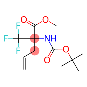 METHYL 2-[(TERT-BUTOXYCARBONYL)AMINO]-2-(TRIFLUOROMETHYL)PENT-4-ENOATE