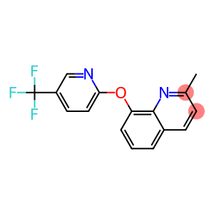 2-methyl-8-{[5-(trifluoromethyl)-2-pyridinyl]oxy}quinoline