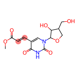 methyl 3-{1-[3-hydroxy-4-(hydroxymethyl)tetrahydrofuran-2-yl]-2,4-dioxo-1,2,3,4-tetrahydropyrimidin-5-yl}acrylate