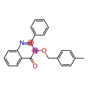 3-[(4-methylbenzyl)oxy]-2-phenyl-3,4-dihydroquinazolin-4-one