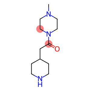 4-METHYL-1-(4-PIPERIDINOACETYL)PIPERAZINE