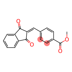 methyl 4-[(1,3-dioxo-1,3-dihydro-2H-inden-2-yliden)methyl]benzenecarboxylate