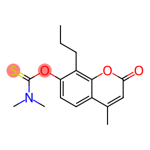 4-methyl-2-oxo-8-propyl-2H-chromen-7-yl (dimethylamino)methanethioate