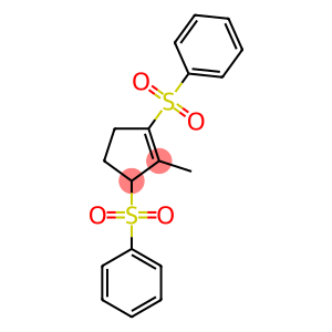 2-METHYL-1,3-BIS(PHENYLSULFONYL)-1-CYCLOPENTENE