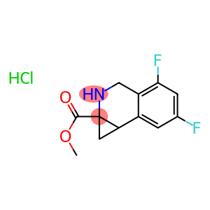 METHYL 4,6-DIFLUORO-1A,2,3,7B-TETRAHYDRO-1H-CYCLOPROPA[C]ISOQUINOLINE-1A-CARBOXYLATE HYDROCHLORIDE