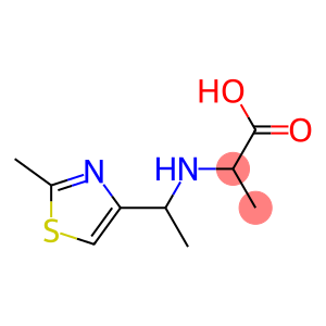 2-[1-(2-METHYL-THIAZOL-4-YL)-ETHYLAMINO]-PROPIONIC ACID