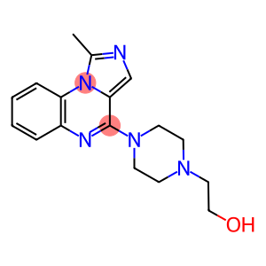 2-[4-(1-METHYLIMIDAZO[1,5-A]QUINOXALIN-4-YL)PIPERAZIN-1-YL]ETHANOL