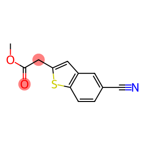 Methyl 2-(5-Cyanobenzo[B]Thiophen-2-Yl)Acetate