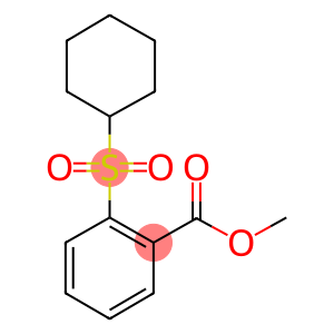 METHYL-2-(CYCLOHEXYLSULPHONYL)BENZOATE