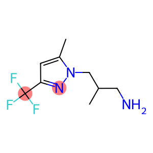 2-METHYL-3-(5-METHYL-3-TRIFLUOROMETHYL-PYRAZOL-1-YL)-PROPYLAMINE