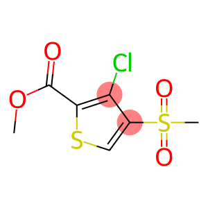 METHYL-3-CHLORO-4-METHYLSULFONYL-2-THIOPHENECARBOXYLATE