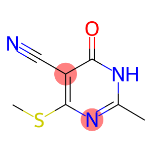 2-METHYL-4-(METHYLSULFANYL)-6-OXO-1,6-DIHYDRO-5-PYRIMIDINECARBONITRILE