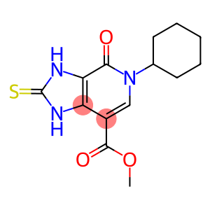 METHYL 5-CYCLOHEXYL-4-OXO-2-THIOXO-2,3,4,5-TETRAHYDRO-1H-IMIDAZO[4,5-C]PYRIDINE-7-CARBOXYLATE