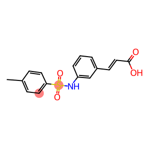 3-(3-([(4-METHYLPHENYL)SULFONYL]AMINO)PHENYL)ACRYLIC ACID