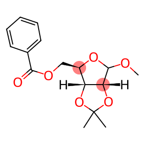 METHYL 2,3-O-ISOPROPYLIDEN-5-O-BENZOYL-D-RIBOFURNAOSE