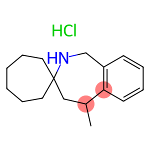 5-METHYL-1,2,4,5-TETRAHYDROSPIRO[2-BENZAZEPINE-3,1'-CYCLOHEPTANE] HYDROCHLORIDE