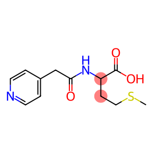 4-(methylthio)-2-[(pyridin-4-ylacetyl)amino]butanoic acid