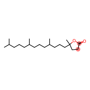 5-methyl-5-(4,8,12-trimethyltridecyl)oxolan-2-one