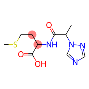 4-(methylsulfanyl)-2-[2-(1H-1,2,4-triazol-1-yl)propanamido]butanoic acid