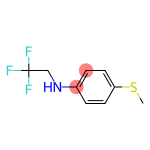 4-(methylsulfanyl)-N-(2,2,2-trifluoroethyl)aniline