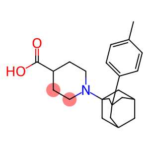 1-[3-(4-Methylphenyl)adamant-1-yl]piperidine-4-carboxylic acid