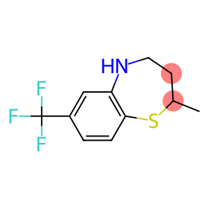 2-METHYL-7-(TRIFLUOROMETHYL)-2,3,4,5-TETRAHYDRO-1,5-BENZOTHIAZEPINE