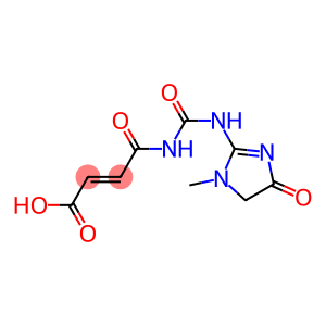 4-{[(1-methyl-4-oxo-4,5-dihydro-1H-imidazol-2-yl)carbamoyl]amino}-4-oxobut-2-enoic acid