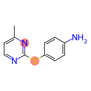 4-[(4-METHYLPYRIMIDIN-2-YL)THIO]BENZENEAMINE