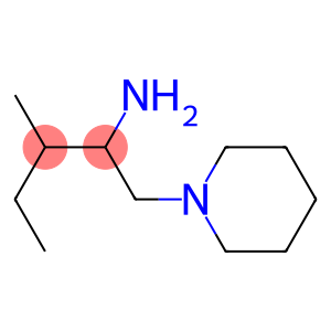 3-methyl-1-(piperidin-1-yl)pentan-2-amine