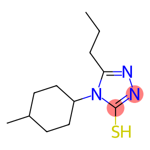 4-(4-methylcyclohexyl)-5-propyl-4H-1,2,4-triazole-3-thiol