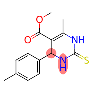 6-Methyl-4-(4-methylphenyl)-2-thioxo-1,2,3,4-tetrahydropyrimidine-5-carboxylic acid methyl ester