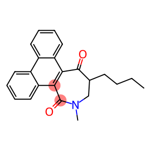 2-Methyl-2,3-dihydro-4-butyl-1H-phenanthro[9,10-c]azepine-1,5(4H)-dione