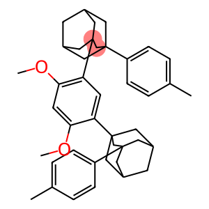 1-(4-Methylphenyl)-3-(2,4-dimethoxy-5-(3-(4-methylphenyl)adamantan-1-yl)phenyl)adamantane