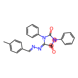 5-[2-(4-Methylbenzylidene)hydrazono]-1,3-diphenyl-3,5-dihydro-1H-imidazole-2,4-dione