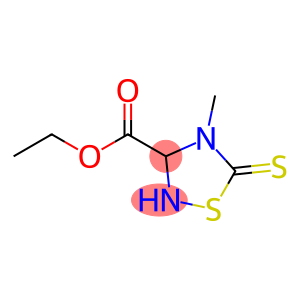 4-Methyl-3-ethoxycarbonyl-1,2,4-thiadiazolidine-5-thione