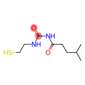 1-(4-Methylpentanoyl)-3-(2-mercaptoethyl)urea