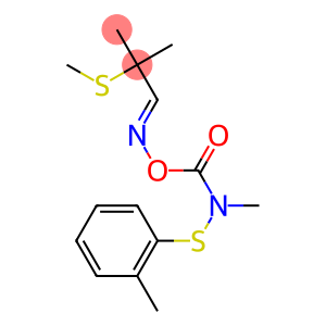 2-Methyl-2-(methylthio)propionaldehyde O-[methyl[(2-methylphenyl)thio]carbamoyl]oxime