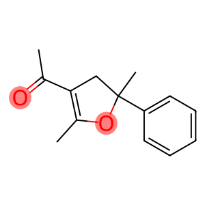 Methyl 4,5-dihydro-2,5-dimethyl-5-phenylfuran-3-yl ketone