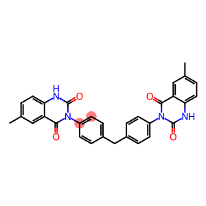 3,3'-[Methylenebis(4,1-phenylene)]bis[6-methylquinazoline-2,4(1H,3H)-dione]