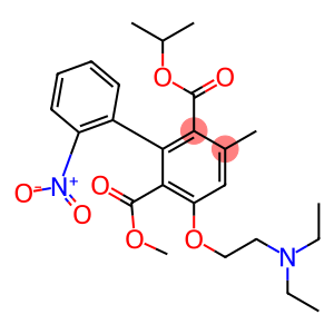 3-Methyl-5-(2-diethylaminoethyloxy)-6-methoxycarbonyl-2'-nitro-1,1'-biphenyl-2-carboxylic acid isopropyl ester