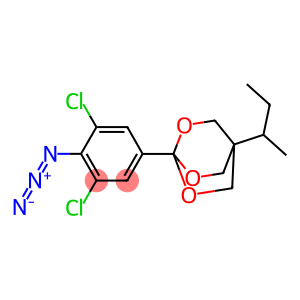 1-[4-(1-Methylpropyl)-2,6,7-trioxabicyclo[2.2.2]octan-1-yl]-4-azido-3,5-dichlorobenzene