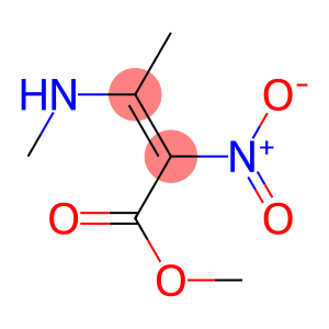 3-(Methylamino)-2-nitrocrotonic acid methyl ester