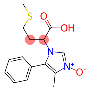 2-[(4-Methyl-5-phenyl-1H-imidazole 3-oxide)-1-yl]-4-(methylthio)butanoic acid